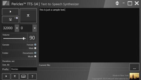 Pericles Text-to-Speech TTS app